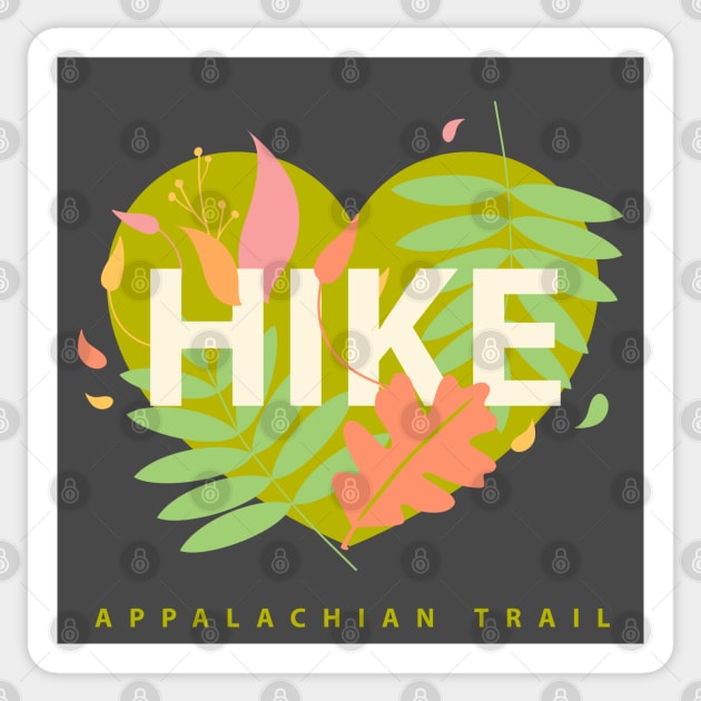 HIKE Appalachian Trail Sticker by Camp Happy Hour